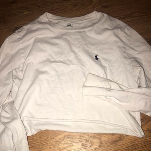 Polo cropped t shirt